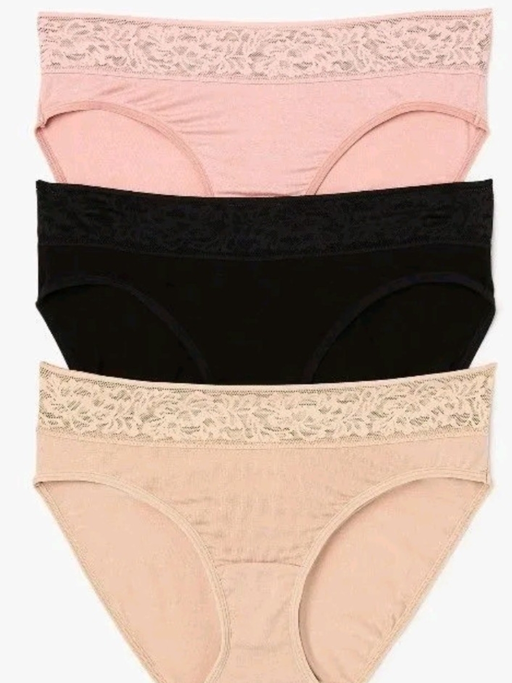 Joyspun Maternity 3pk Under Belly Panties